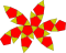 Icosidodecahedron flat.svg