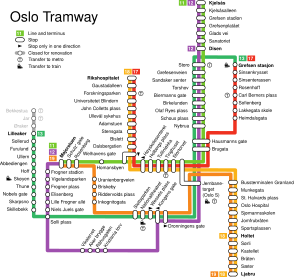 Oslo Tramway map.svg