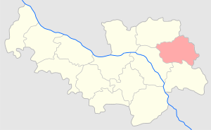 Радиминский уезд на карте