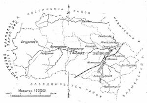 Зайковский район на карте