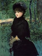 Édouard Manet - La Promenade (Mme Gamby).jpg