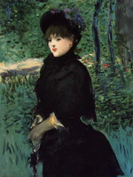 Édouard Manet - La Promenade (Mme Gamby).jpg