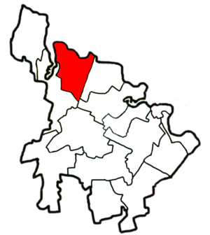 Днепровокаменский сельский совет на карте