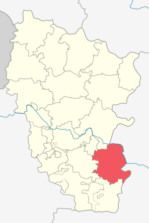 Краснодонский муниципальный округ на карте