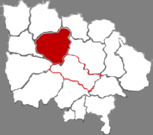 Пусянь на карте