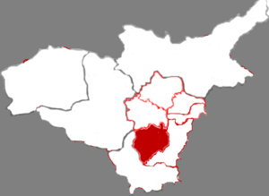 Цзиньюань на карте