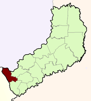 Департамент Посадас на карте