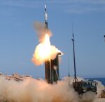 Italian Army - 4th Anti-aircraft Artillery Regiment "Peschiera" SAMPT missile launch.jpg