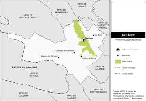 Santiago localidades.svg