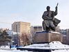 The Akan-Sery monument in Kokshetau, Kazakhstan.jpg