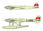 Heinkel He 119 profiles.svg