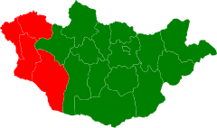 Mongolia President Elections 1993.svg