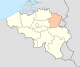 Province of Limburg (Belgium) location.svg