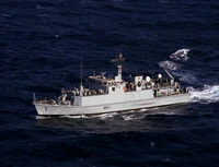 US Navy 110816-N-YX920-369 The Royal Navy mine countermeasures ship HMS Ramsey (M110) transits the Arabian Gulf during a bilateral training exercis.jpg