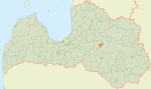 Вестиенская волость на карте