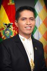 Andrónico Rodríguez Ledezma. Official portrait, 2020. Chamber of Senators of Bolivia.jpg