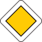 Voorrangsweg/Indication de caractère prioritaire