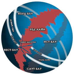 Карта мира One Piece