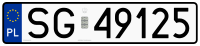 PolishLicensePlates2019.svg