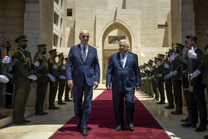 President Biden met with President of Palestine Abbas in Bethlehem - 2022.jpg