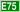Tabliczka E75.svg