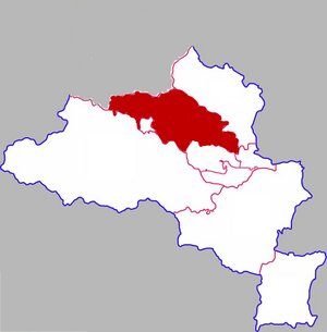 Баофэн на карте