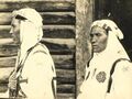Образец головного убора замужней женщины. Чуваши средненизовые. Казанская губ., Цивильский уезд. Начало XX в.