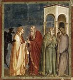 Giotto di Bondone - No. 28 Scenes from the Life of Christ - 12. Judas' Betrayal - WGA09213.jpg