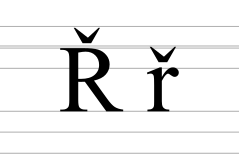 Latin letter R with caron.svg
