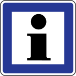 Latvia road sign 619.svg
