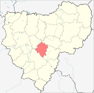 Глинковский район на карте