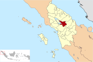 Тоба на карте