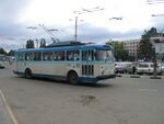 Skoda-9Tr no.7702 in Simferopol, Ukraine.jpg