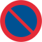 Ei pysäköinti/Parkeringsförbud