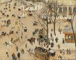 Camille Pissarro - La Place due Théâtre Français - Google Art Project.jpg