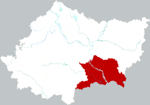 Ичэн на карте