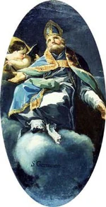 Goya - San Jerónimo, Ca. 1772, Iglesia parroquial de San Juan Bautista.jpg