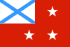 Russia, Flag of fleet commanders 1992.svg