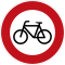 Verbot für Radfahrer