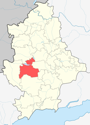 Кураховский район Кураховский муниципальный округ на карте