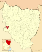 Расположение муниципалитета на карте провинции