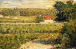 Georges Seurat - House with Red Roof PC 64.jpg