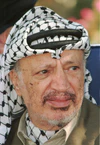 Leader of the PLO, Yasser Arafat, 1996 Dan Hadani Archive.jpg