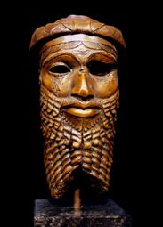 Bronze head of an Akkadian ruler, discovered in Nineveh in 1931, presumably depicting either Sargon of Akkad or Sargon's grandson Naram-Sin.