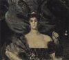 Valkyre (portrait of M.Tenisheva) by M.Vrubel (1899, Odessa museum).jpg
