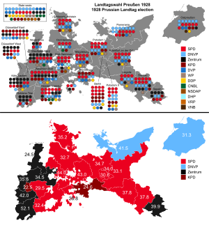 1928 Prussian Landtag election - Results.svg