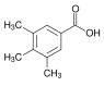 3,4,5-trimethylbenzoic acid.svg