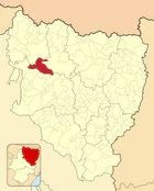 Расположение муниципалитета на карте провинции