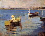 Charles W. Hawthorne - The Bridge at Provincetown.jpg