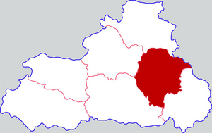 Даньфэн на карте